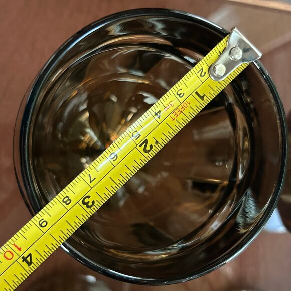 Vintage Libbey Gibraltar Duratuff Olive Green Water Goblets – Set of 4 - Picture 14 of 15